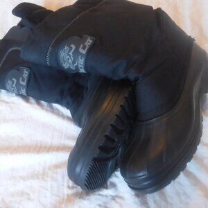 Artic Cat Size 8 Black Snow Boots Pre Owned